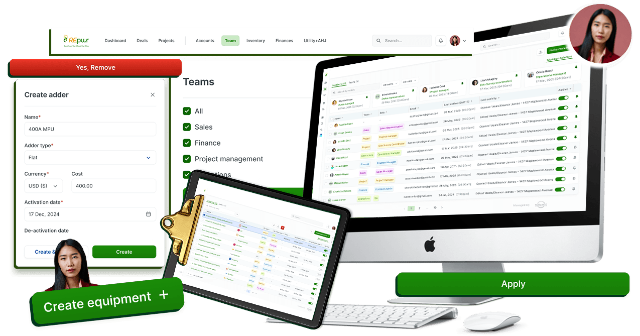 REpwr Solar Project Management Platform