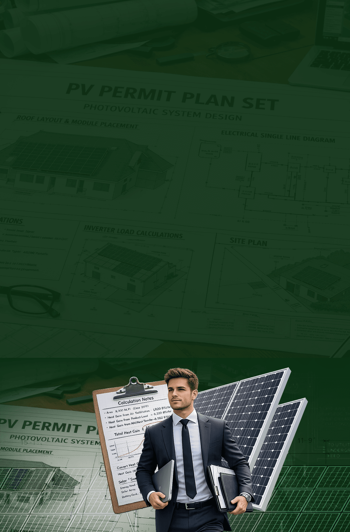 Solar Permit Design Hero